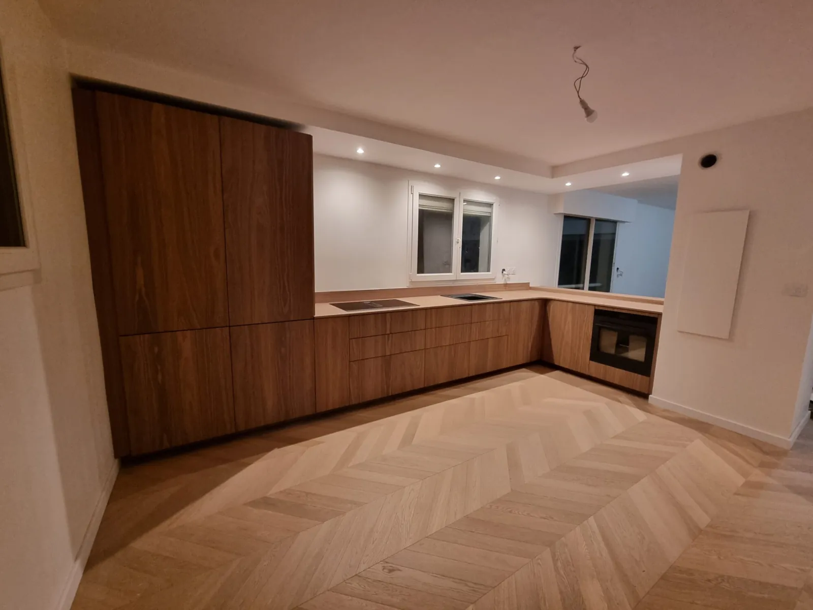 Cuisine en bois sur mesure réalisé par TS Menuiserie — cuisine n° 4