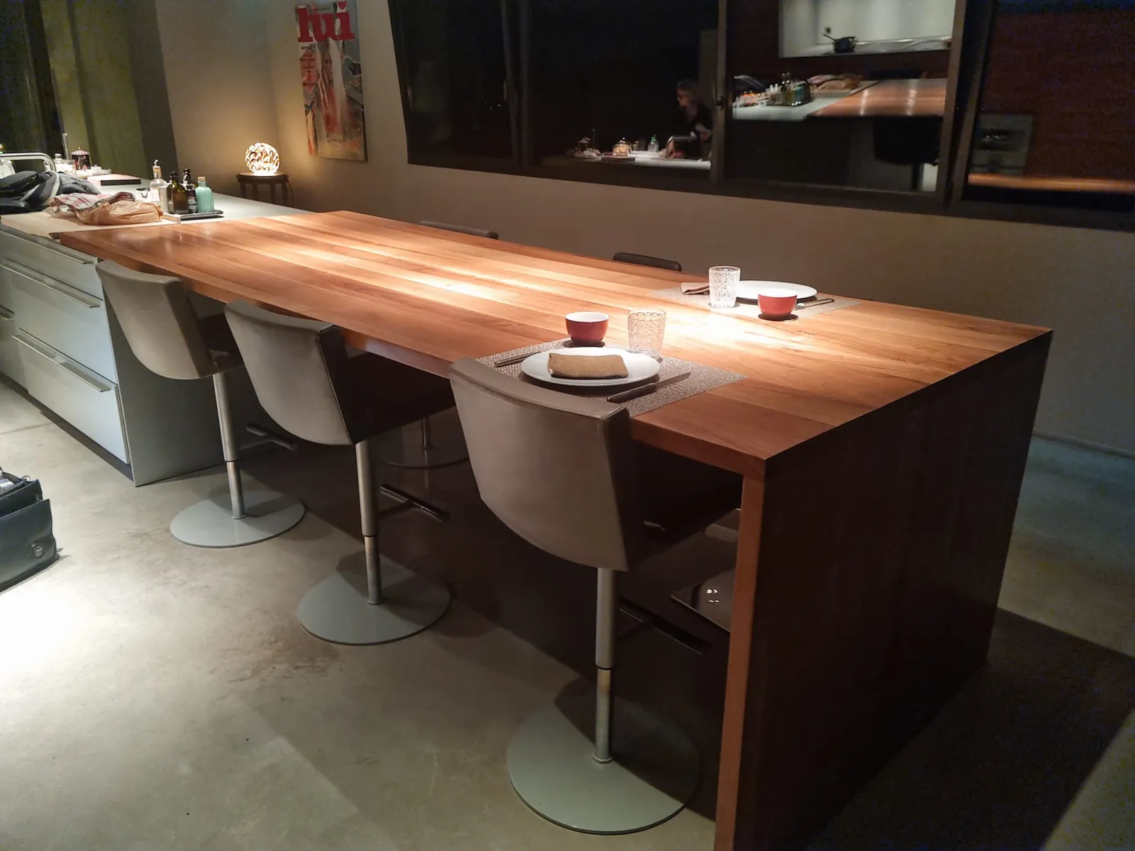 Cuisine en bois sur mesure réalisé par TS Menuiserie — cuisine n° 12