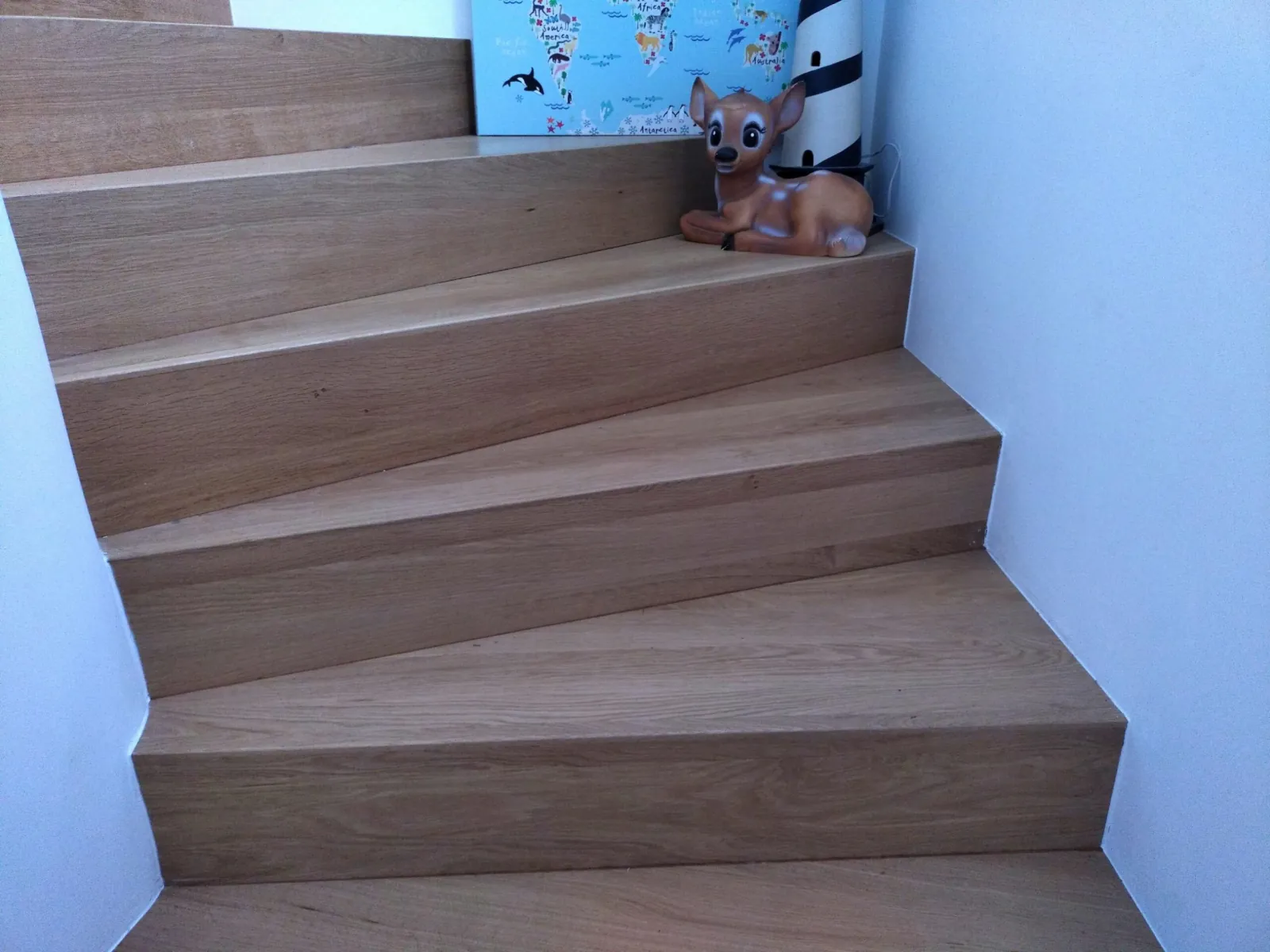 Escalier en bois sur mesure réalisé par TS Menuiserie — escalier n° 10