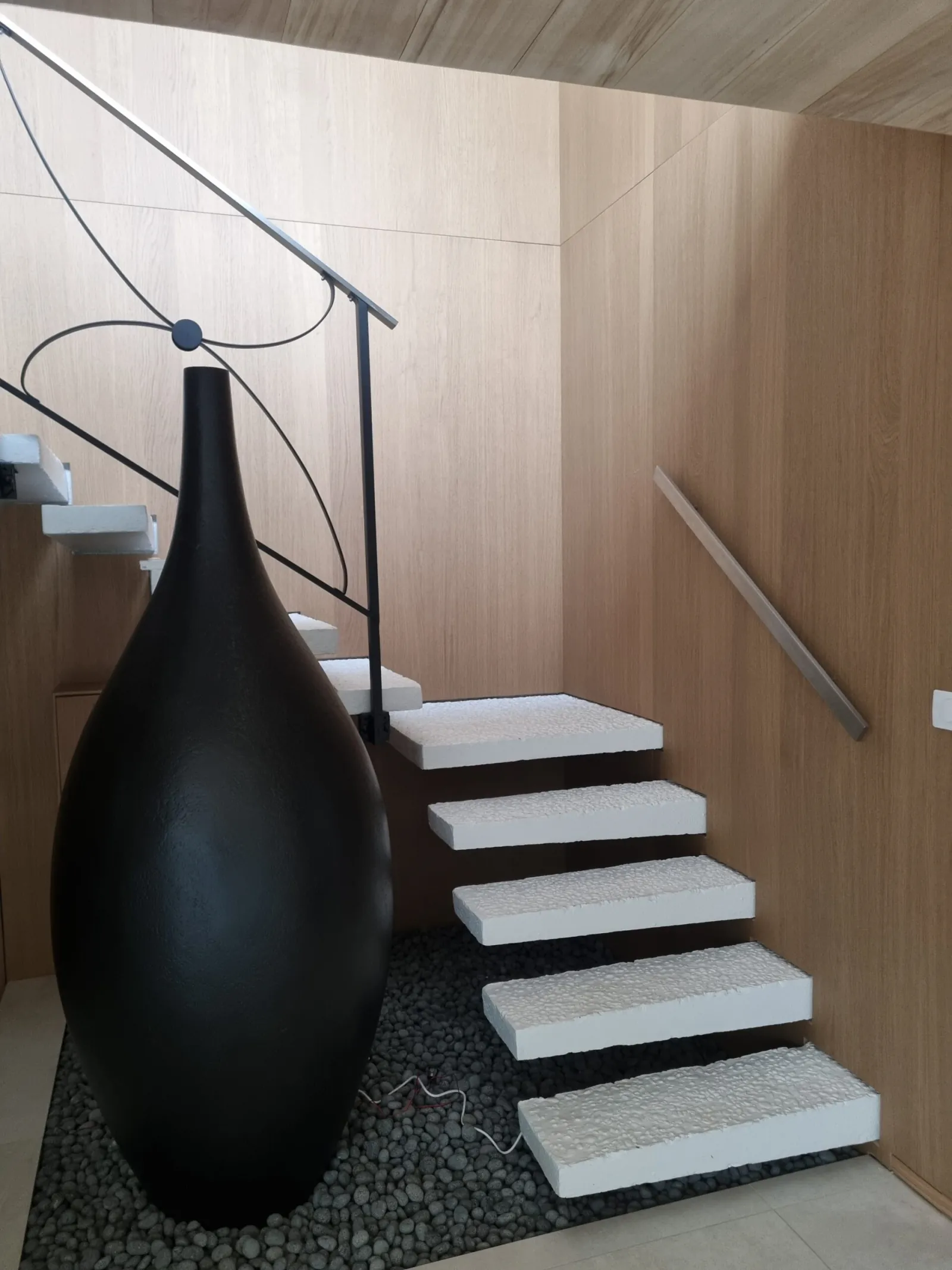 Escalier en bois sur mesure réalisé par TS Menuiserie — escalier n° 15