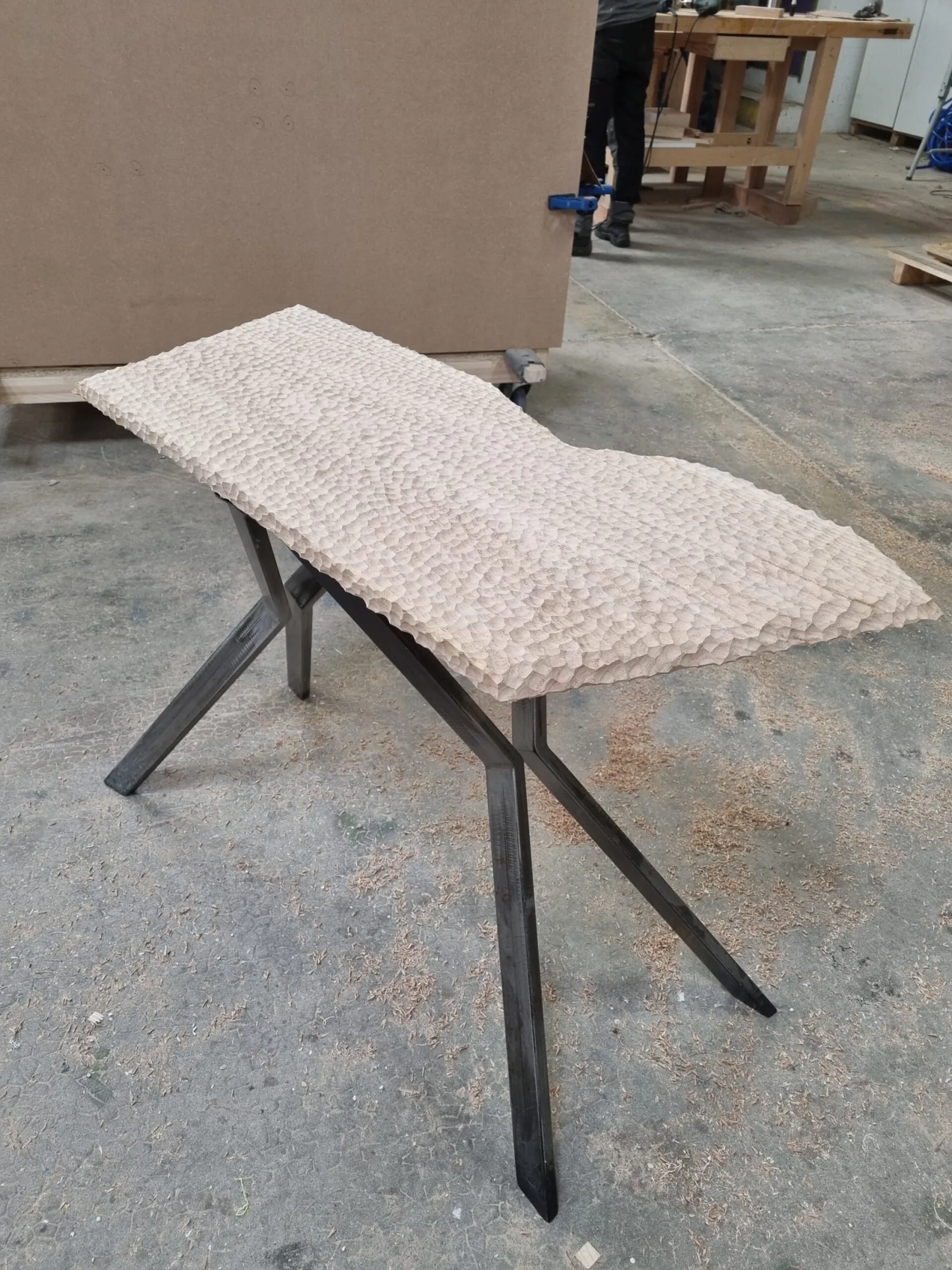 Meuble en bois sur mesure réalisé par TS Menuiserie — meuble n° 8