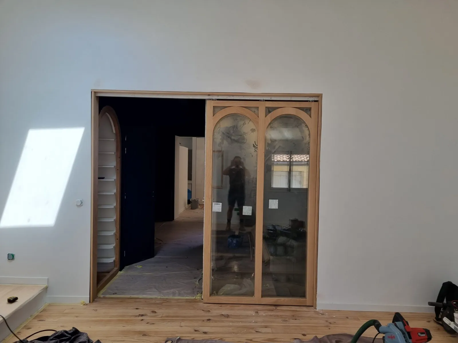 Porte ou fenêtre en bois sur mesure réalisé par TS Menuiserie — porte et fenêtre n° 1